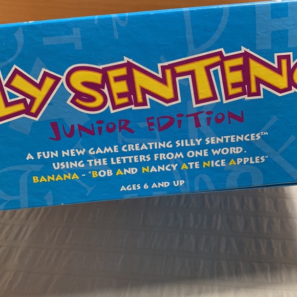 Silly Sentences Junior Edition - 2005 Top Toy Award Winner - Picture 12 of 12